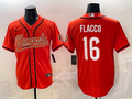 Men's Cincinnati Bengals Joe Flacco Orange Team Game Jersey