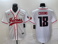 Men's Atlanta Falcons Kirk Cousins White Player Jersey Joint Edition