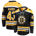 Men's Boston Bruins Danton Heinen Fanatics Black Home Breakaway Player Jersey