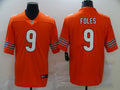 Men's Chicago Bears Nick Foles Orange Game Jersey