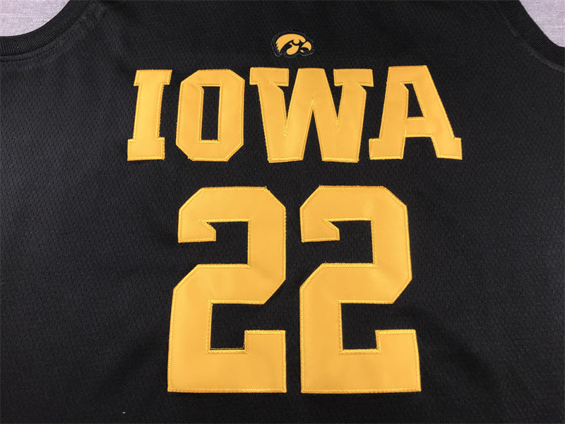 Men's Iowa Hawkeyes Caitlin Clark Black Replica Game Jersey