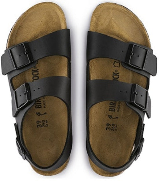 Birkenstock Milano Birko-Flor 34791 Dark Brown Sandals