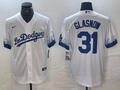 Men's Los Angeles Dodgers Tyler Glasnow White Game Jersey