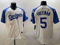 Men's Los Angeles Dodgers Freddie Freeman White Alternate Team Jersey