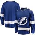 Men's Tampa Bay Lightning Fanatics Blue Premium Blank Jersey