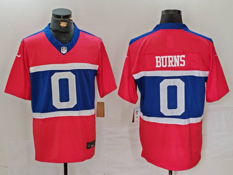 Men's New York Giants Brian Burns Century Red Alternate Player Game Jersey