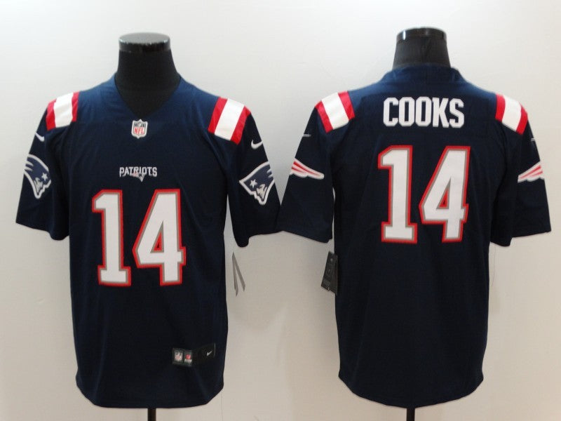 Men's New England Patriots Brandin Cooks Navy Game Jersey