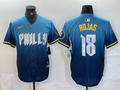 Men's Philadelphia Phillies Johan Rojas Blue 2024 City Connect Limited Player Jersey