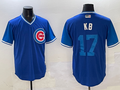 Men's Chicago Cubs Kris Bryant Royal Replica Player Jersey