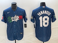 Men's Los Angeles Dodgers Yoshinobu Yamamoto Blue Player Jersey