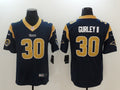 Men's Los Angeles Rams Todd Gurley II Navy Game Jersey