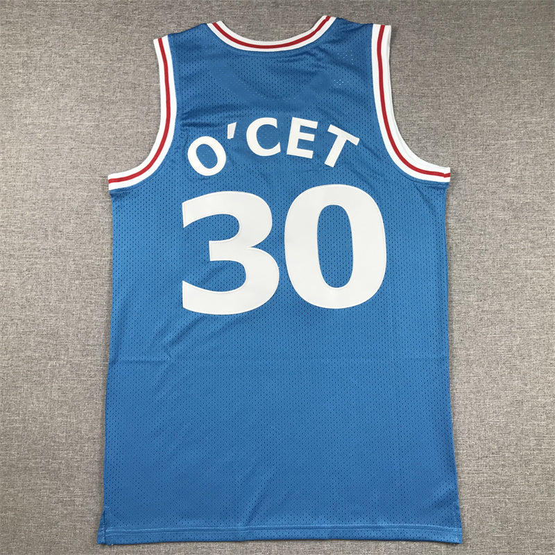 Men's Perc O'Cet Movie Blue Basketball Jersey