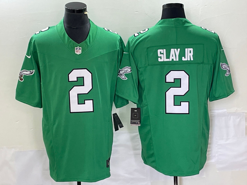 Men's Philadelphia Eagles Darius Slay Jr. Kelly Green Game Jersey