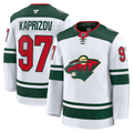 Men's Minnesota Wild Kirill Kaprizov Fanatics White Away Premium Jersey