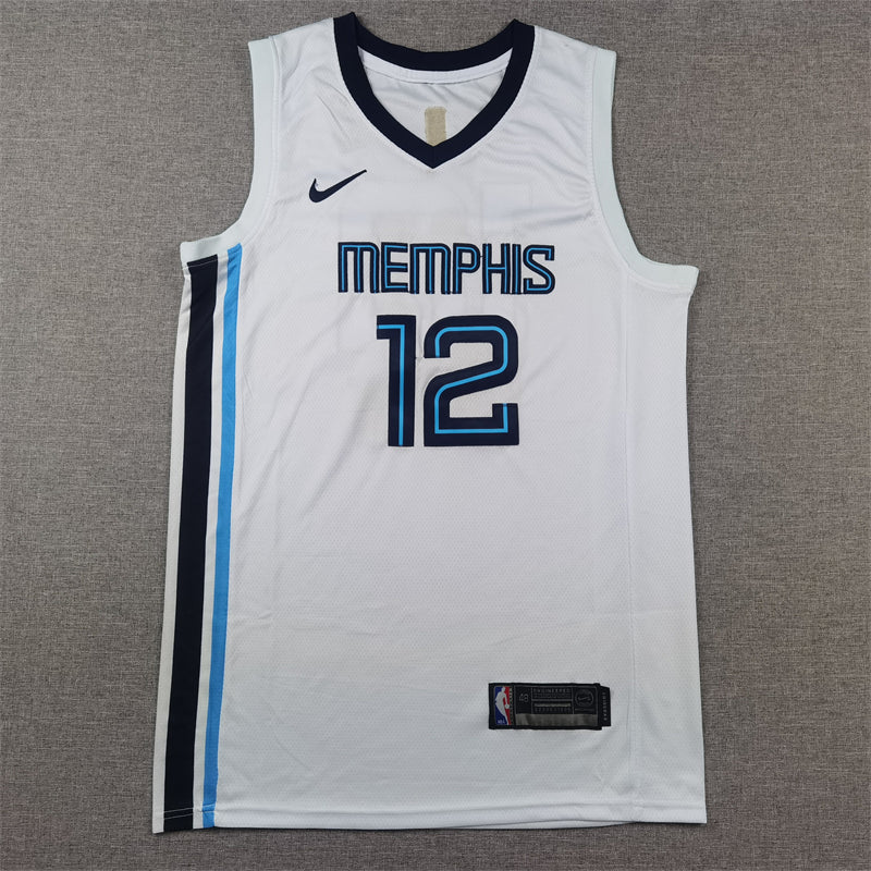 Men's Memphis Grizzlies Ja Morant White 2022/23 Swingman Jersey - Association Edition