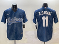 Men's Los Angeles Dodgers Roki Sasaki Royal Team Game Jersey