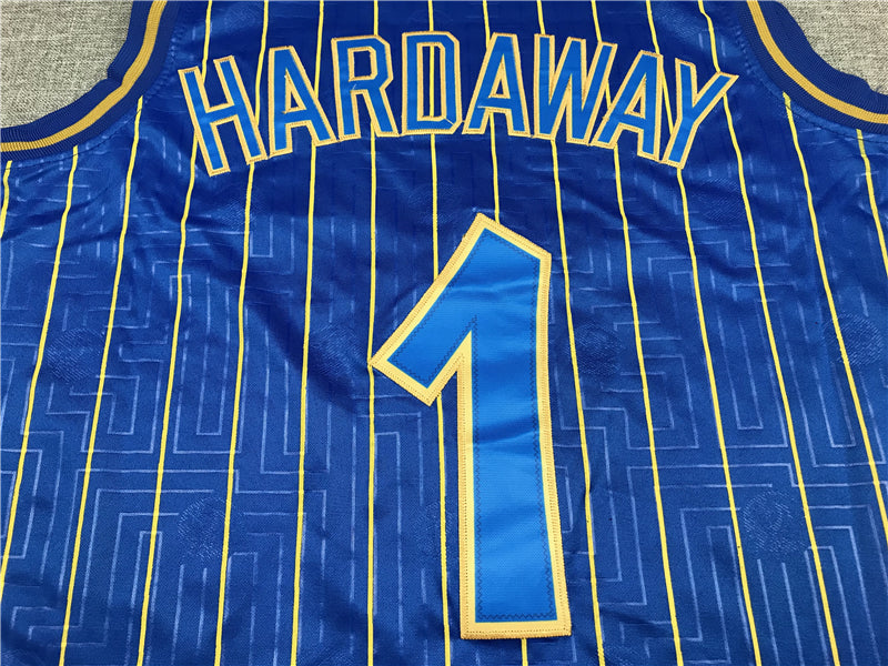 Men's Orlando Magic Penny Hardaway 1994-95 Blue Hardwood Classics Swingman Jersey