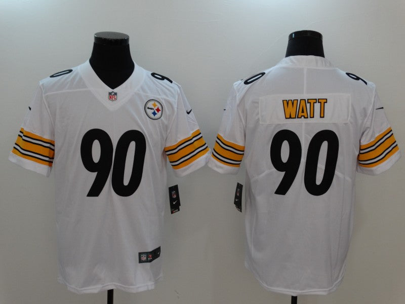 Men's Pittsburgh Steelers T.J. Watt White Game Jersey