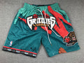 Men's Memphis Grizzlies Green Swingman Pocket Shorts