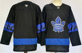 Men's Toronto Maple Leafs Fanatics Black Blue Blank jersey