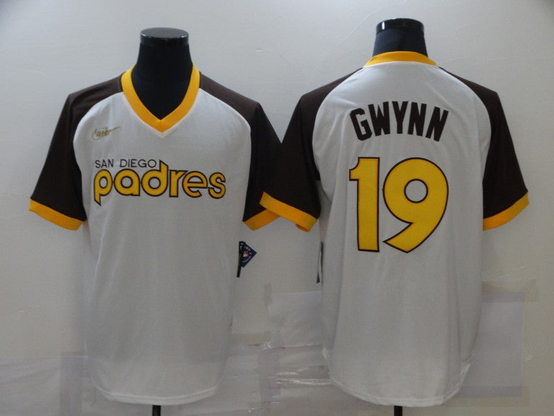 Men's San Diego Padres Tony Gwynn White Player Jersey