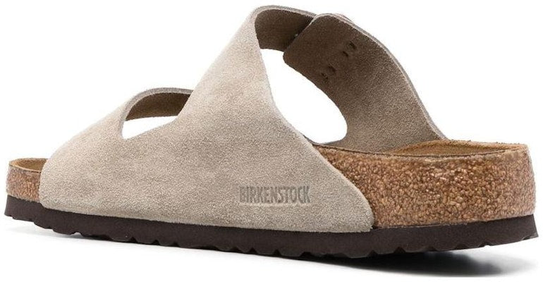 Birkenstock Arizona Suede 51461 Taupe Leather Sandals