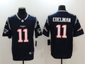 Men's New England Patriots Julian Edelman Navy Blue Game Jersey