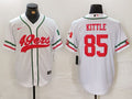 Men's San Francisco 49ers George Kittle White Player Jersey