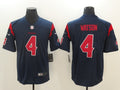 Men's Houston Texans Deshaun Watson Navy Game Jersey