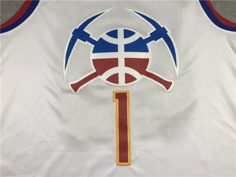 Men's Denver Nuggets Michael Porter Jr. White 2023 Swingman Player Jersey