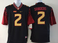 Men's Florida State Seminoles Deion Sanders Black Player Jersey