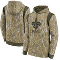 Men's New Orleans Saints 2021 Salute to Service Hoodie Camouflage