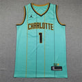 Men's Charlotte Hornets LaMelo Ball Light Green 2022/23 Swingman Jersey