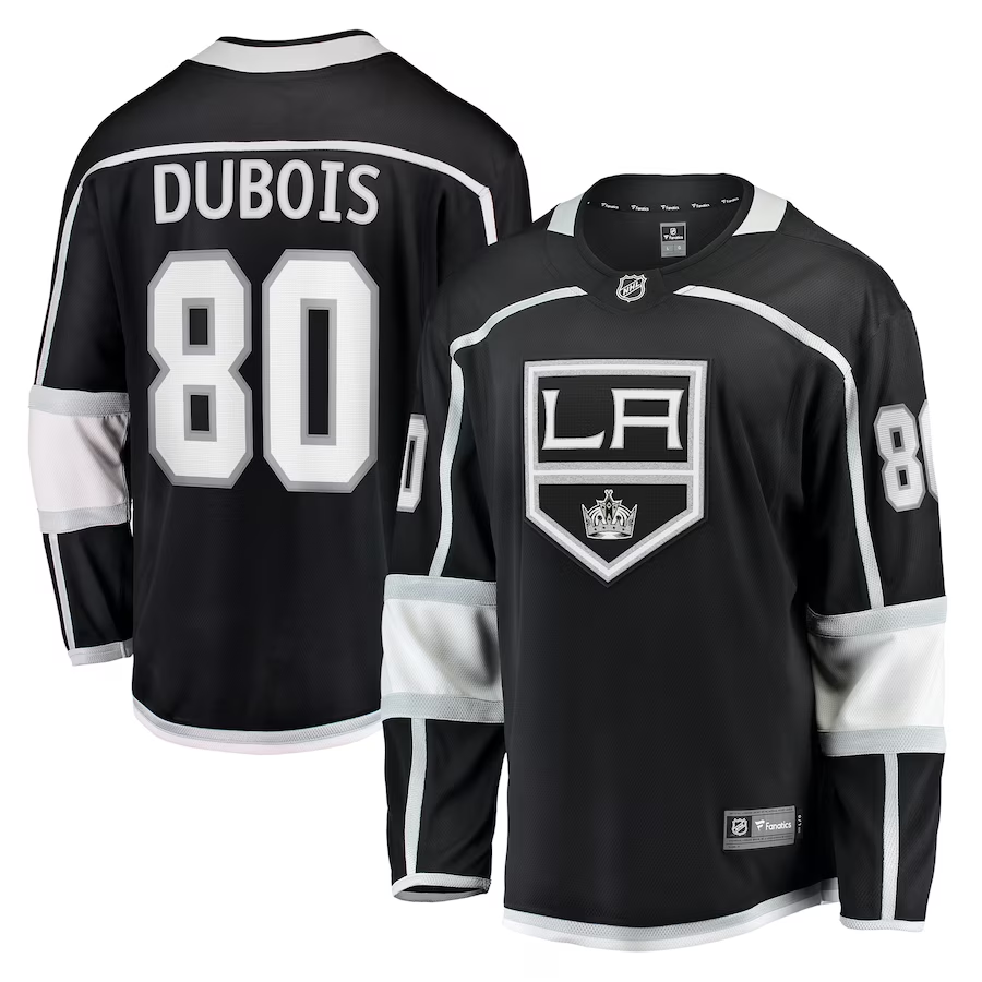 Men's Los Angeles Kings Pierre-Luc Dubois Black Home Breakaway Jersey