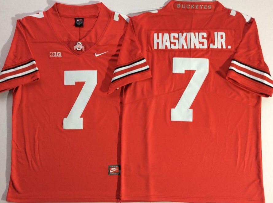 Men's Ohio State Buckeyes Dwayne Haskins Scarlet Player Game Jersey
