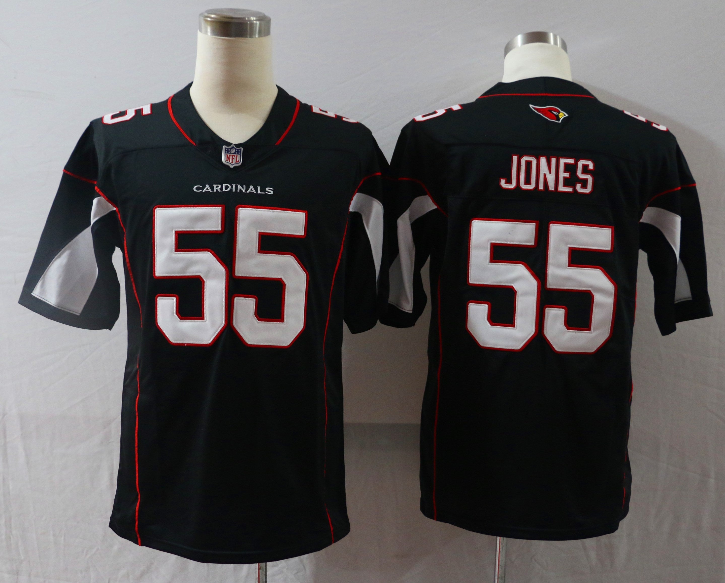 Men's Arizona Cardinals Chandler Jones Black Game Jersey