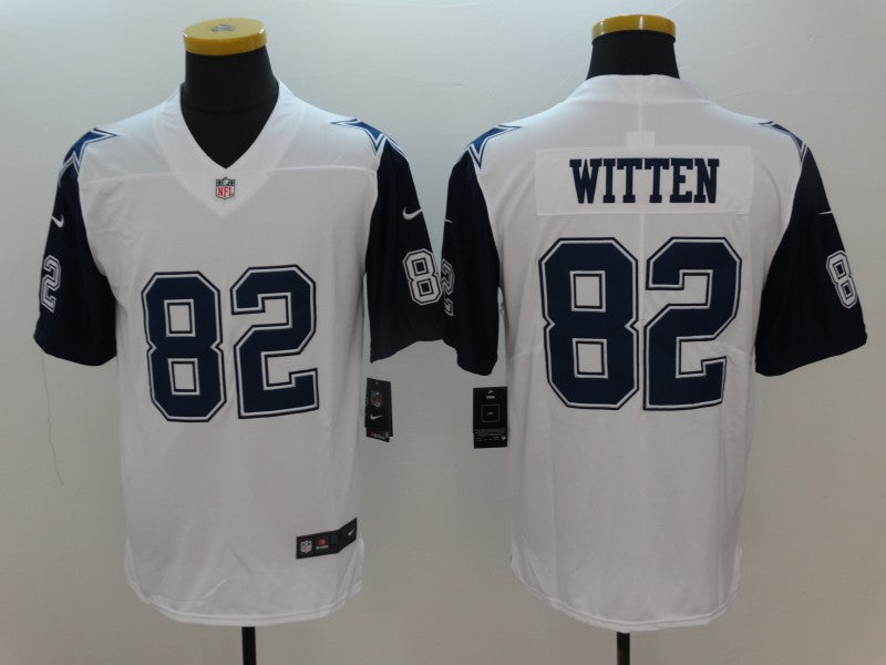 Men's Dallas Cowboys Jason Witten White Game Jersey