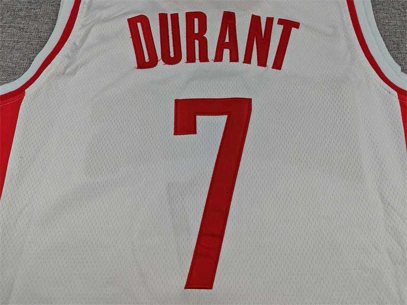Men's Houston Rockets Kevin Durant White 2020/21 Swingman Jersey - Association Edition