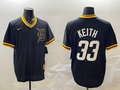 Men's Detroit Tigers Colt Keith Black Replica Player Jersey