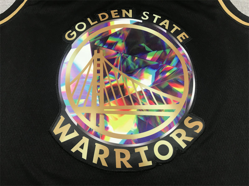 Men's Golden State Warriors Stephen Curry NBA Black Swingman Jersey