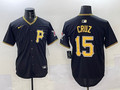 Men's Pittsburgh Pirates Oneil Cruz Black Limited Player Jersey