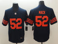 Men's Chicago Bears Khalil Mack Navy Game Player Jersey