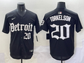 Men's Detroit Tigers Spencer Torkelson Black Player Jersey