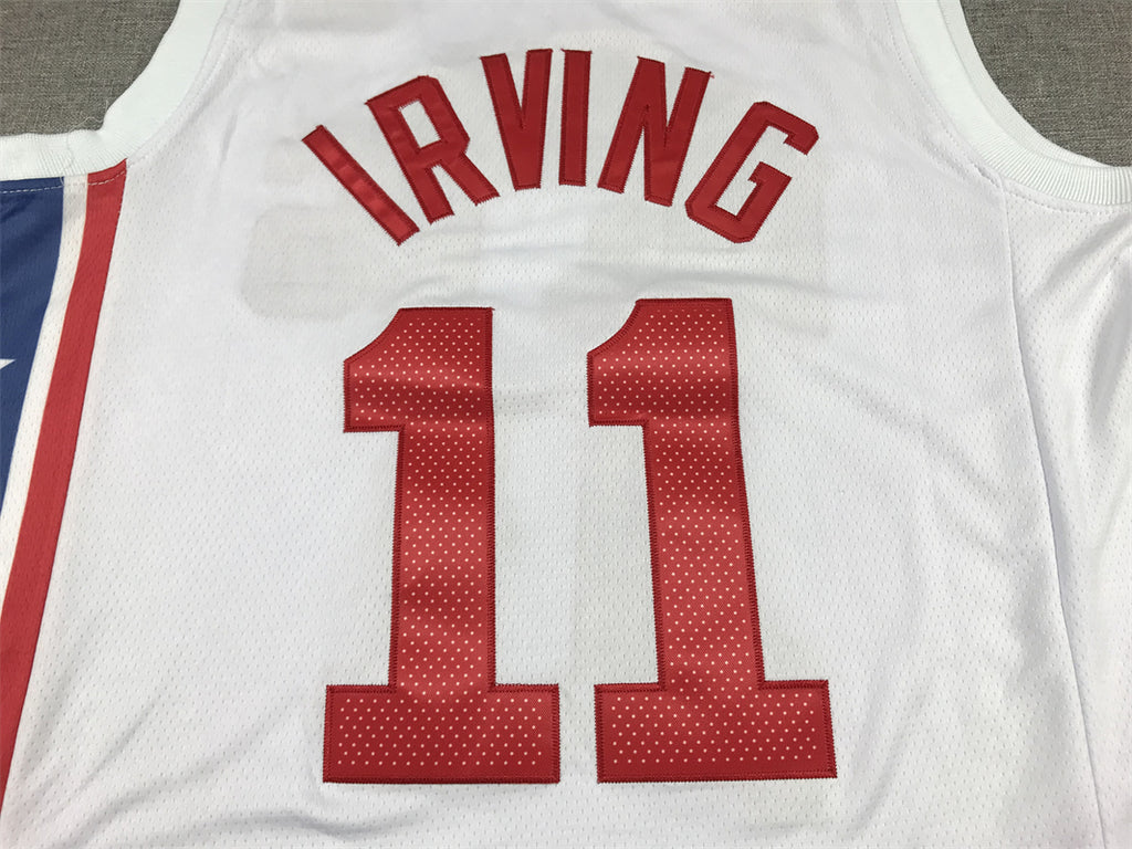 Men's Brooklyn Nets Kyrie Irving White 2022/23 Swingman Jersey - Classic Edition