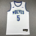 Men's Minnesota Timberwolves Anthony Edwards White Swingman Jersey