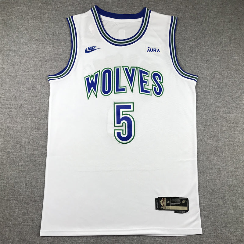 Men's Minnesota Timberwolves Anthony Edwards White Swingman Jersey