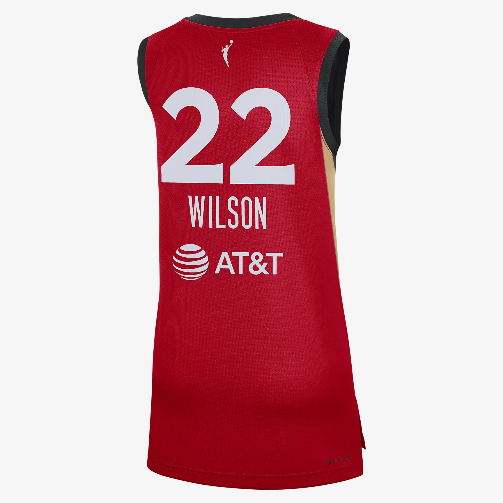 Men's Las Vegas Aces A¡¯Ja Wilson Red Player Jersey