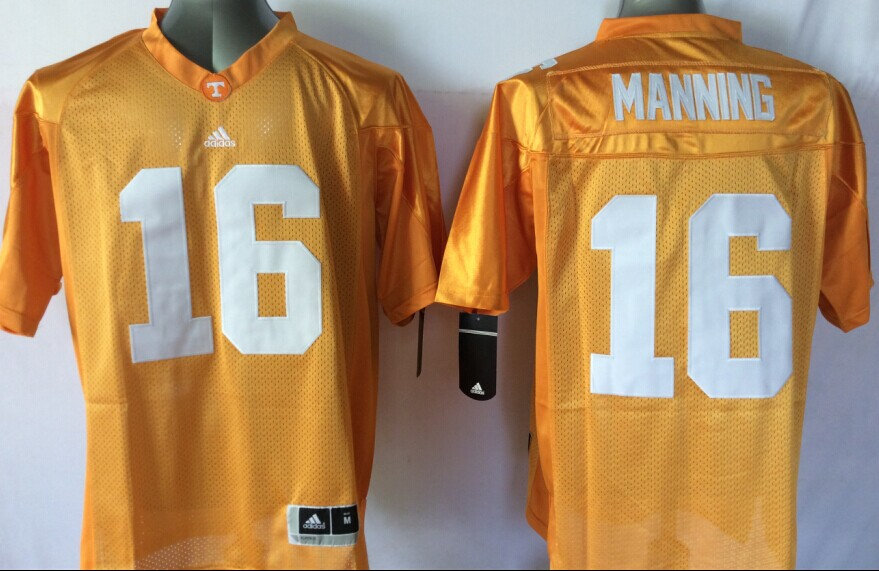 Men's Tennessee Volunteers Peyton Manning Orange Player Jersey