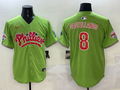 Men's Philadelphia Phillies Nick Castellanos Green Player Jersey
