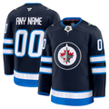 Men's Winnipeg Jets Fanatics Navy Home Premium Custom Jersey